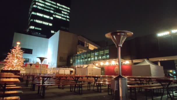 Tokio Sky Tree Night View — Wideo stockowe