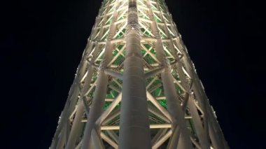 Tokyo Gökyüzü Ağacı Gece Görünümü