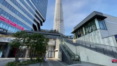 Tokyo Sky ağaç manzara