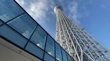 Tokyo Sky ağaç manzara