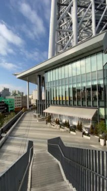 Tokyo Sky ağaç manzara