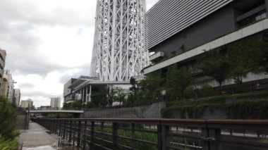 Tokyo Sky ağaç manzara