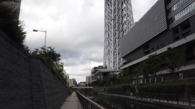 Tokyo Sky ağaç manzara