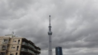 Tokyo Sky ağaç manzara