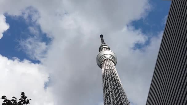 东京天空树景观 — 图库视频影像