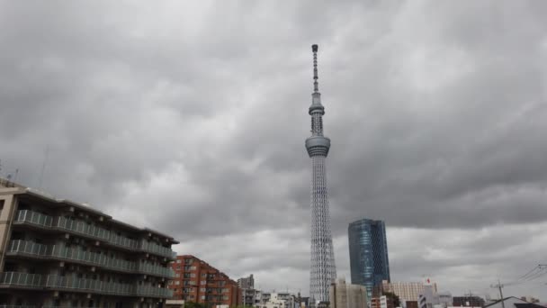 东京天空树景观 — 图库视频影像