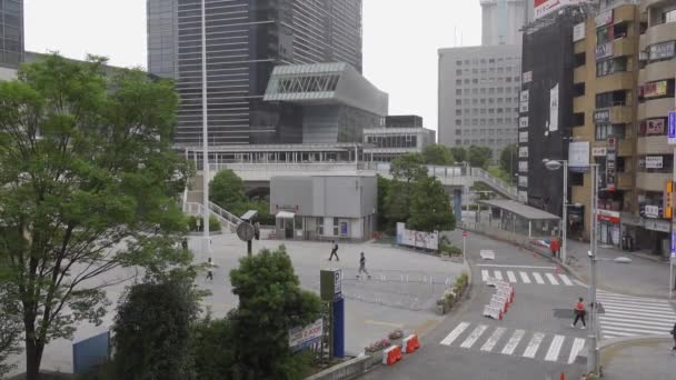 Shinagawa Japonii Krajobraz Tokio — Wideo stockowe