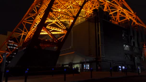 東京タワー 日本夜景 — ストック動画