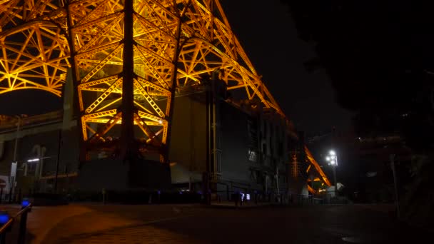 Tokyo Tower Japan Night View — Stock video