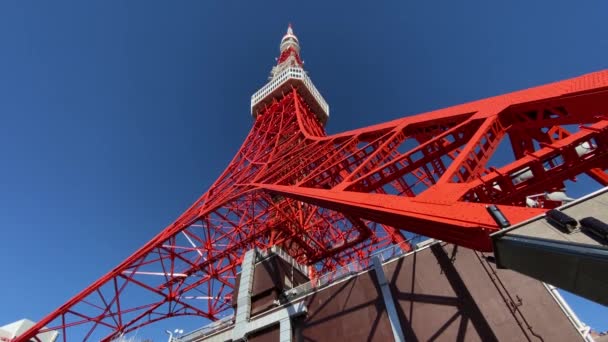 Tokyo Tower Japan — Αρχείο Βίντεο