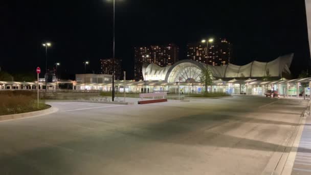 Tokyo Big Sight Night View — Stock Video