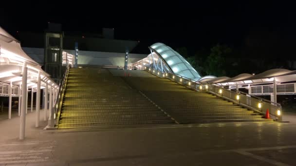 Tokio Vista Grande Vista Nocturna — Vídeos de Stock