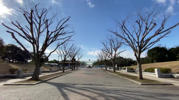 Parque Kasai Rinkai Videoclip — Vídeo de stock