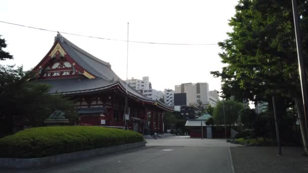 日本の浅草 東京の風景 — ストック動画