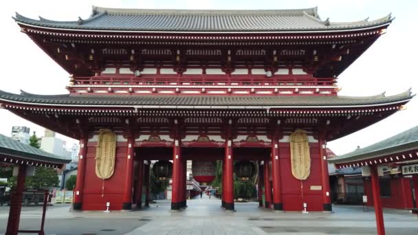 Asakusa Japão Tóquio Paisagem — Vídeo de Stock