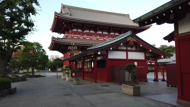 Asakusa Japão Tóquio Paisagem — Vídeo de Stock