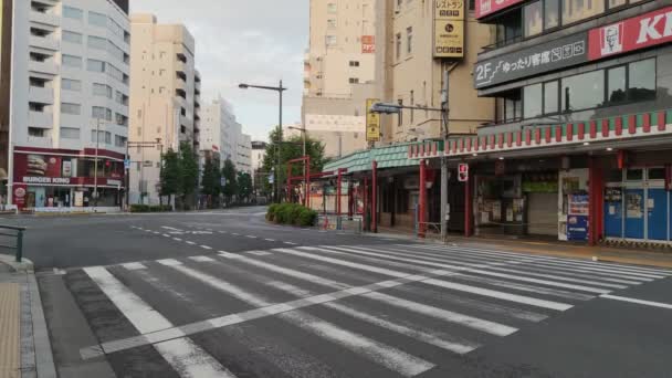 Asakusa Japón Tokio Paisaje — Vídeos de Stock