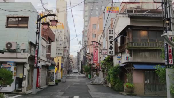 Asakusa Japonii Tokio Krajobraz — Wideo stockowe