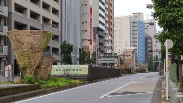 Asakusa Japon Tokyo Paysage — Video