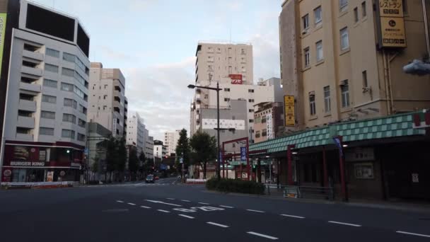 Asakusa Japonii Tokio Krajobraz — Wideo stockowe