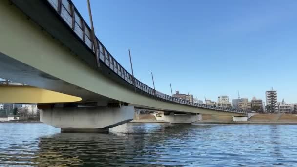 Ponte Japão Tóquio Paisagem — Vídeo de Stock