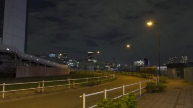 Japonya 'da Gökkuşağı Köprüsü, Tokyo Gece Manzarası