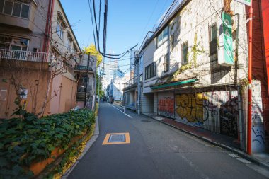 Tokyo shibuya Japonya manzarası