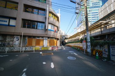 Tokyo shibuya Japonya manzarası