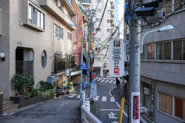 Tokyo shibuya Japonya manzarası