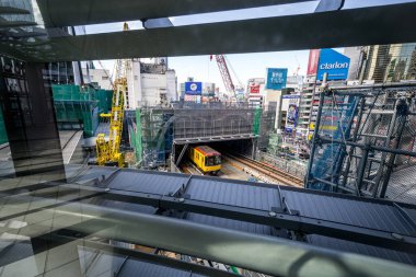 Tokyo shibuya Japonya manzarası