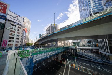 Tokyo shibuya Japonya manzarası