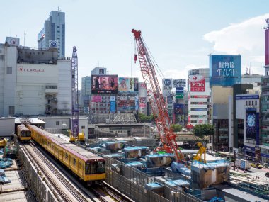 Tokyo shibuya Japonya manzarası