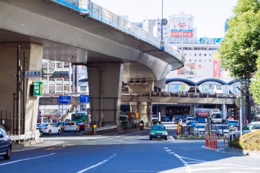 Tokyo shibuya Japonya manzarası