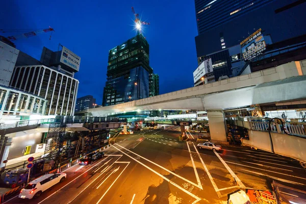 日本の渋谷 東京の夜景 — ストック写真