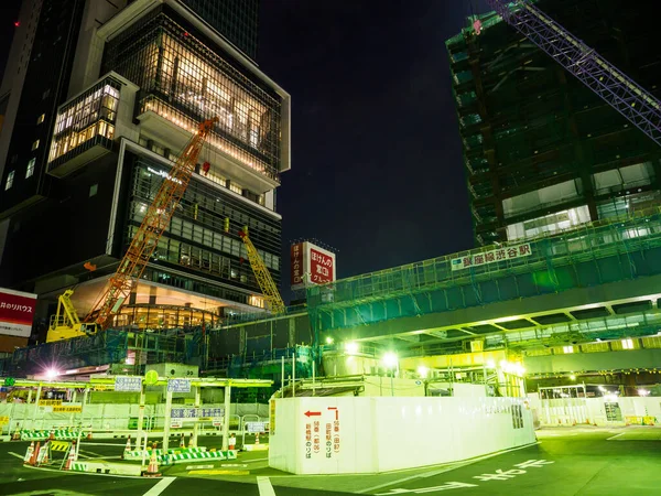 日本の渋谷 東京の夜景 — ストック写真