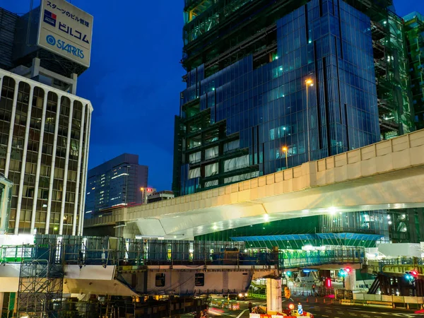 Shibuya Japão Tokyo Night View — Fotografia de Stock