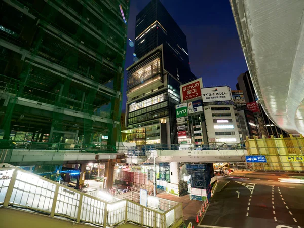 日本の渋谷 東京の夜景 — ストック写真