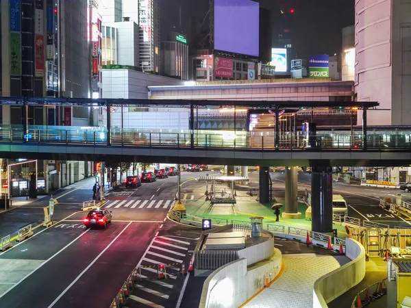 Shibuya Japón Tokio Vista Nocturna —  Fotos de Stock