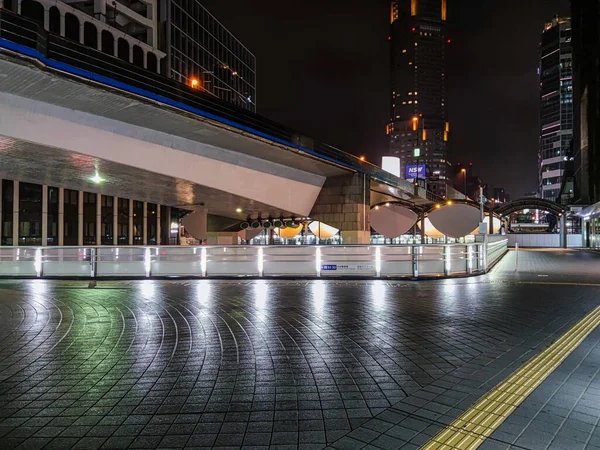 Shibuya Japánban Tokyo Night View — Stock Fotó