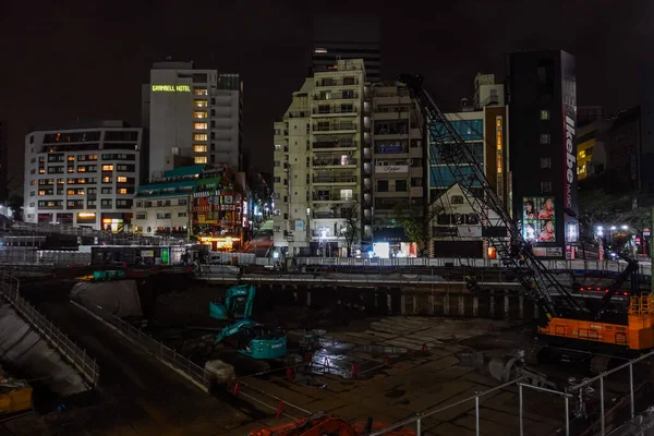 日本的石谷 东京夜景 — 图库照片
