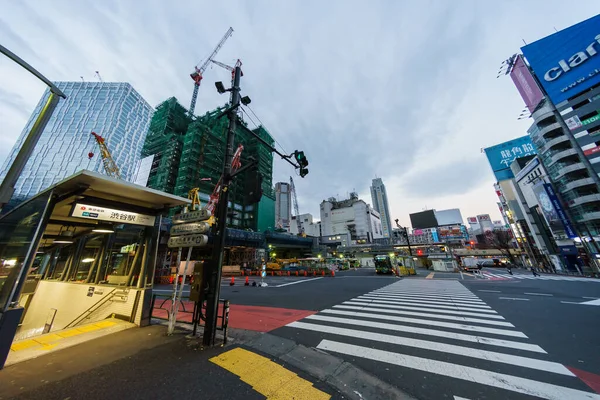 Японський Ландшафт Шибуї Токіо — стокове фото