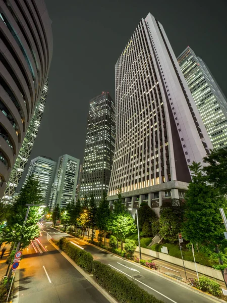 Σιντζούκου Στην Ιαπωνία Tokyo Night View — Φωτογραφία Αρχείου