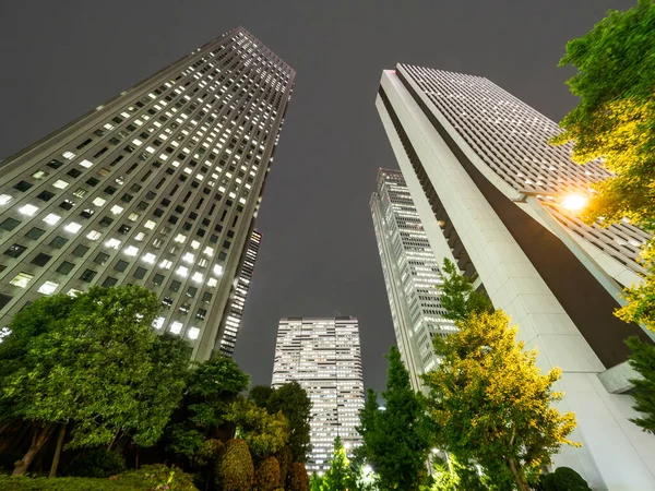 Shinjuku Japan Tokio Nachtzicht — Stockfoto