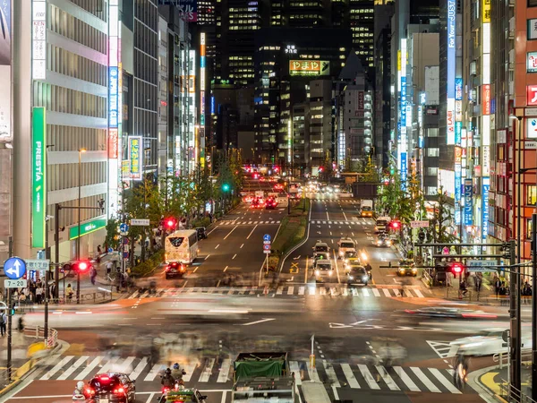 Shinjuku Japan Nachtansicht Tokio — Stockfoto