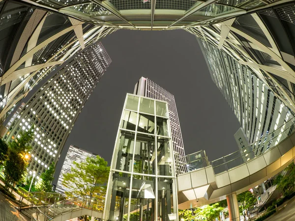 Shinjuku Japonya 'da, Tokyo Gece Manzarası