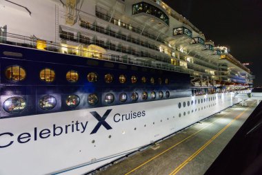 Lüks yolcu gemisi, Yokohama Japonya Peyzajı