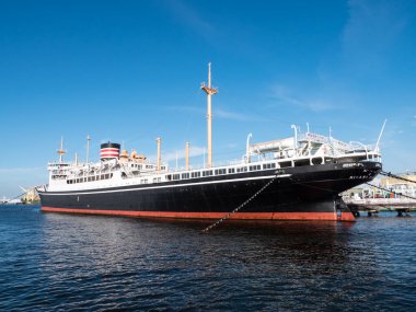 Lüks yolcu gemisi, Yokohama Japonya Peyzajı