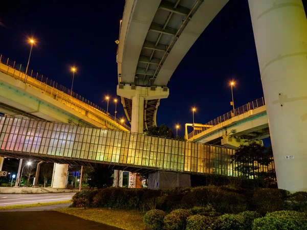 Japan Tokyo Junction Night View — Stock Photo, Image