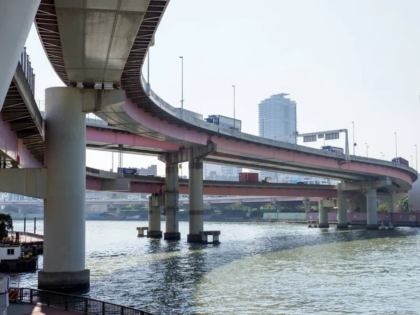 Skrzyżowanie Japonii Tokyo Landscape — Zdjęcie stockowe