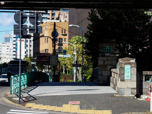 Junction Στην Ιαπωνία Τόκιο Τοπίο — Φωτογραφία Αρχείου